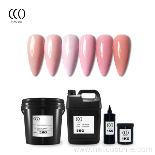 Professional natural color nude rubber base gel bulk uv polish gel OEM